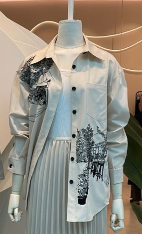 Embroidered shirt